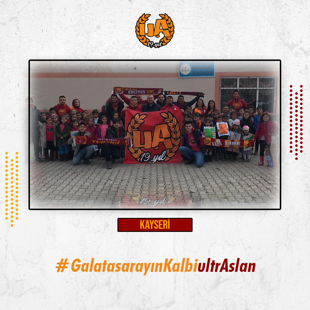 ultrAslan KURULUŞ YILDÖNÜMÜNDE, YURDUN DÖRT BİR YANINDA KÖY OKULLARINA KIRTASİYE DESTEĞİNDE BULUNDUK, KOCAMAN YÜREKLERDEN UNUTULMAZ GÜLÜMSEMELER KAZANDIK.

#GalatasarayınKalbiultrAslan