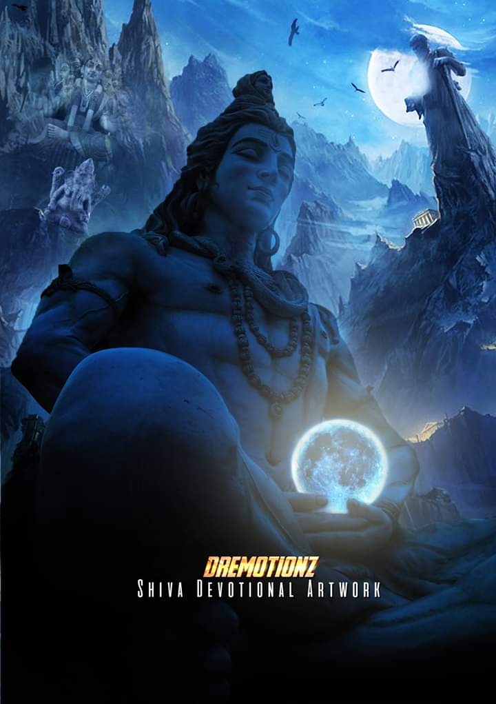 ArtworkShiva's tweet photo. Please forget about this #BlueMonday. Our #LordShiva and #Shakti give us all the energy and power we need to fulfill our duties and overcome this day. #HarHarMahadev #MondayMotivation https://t.co/RUAEA7NAQX