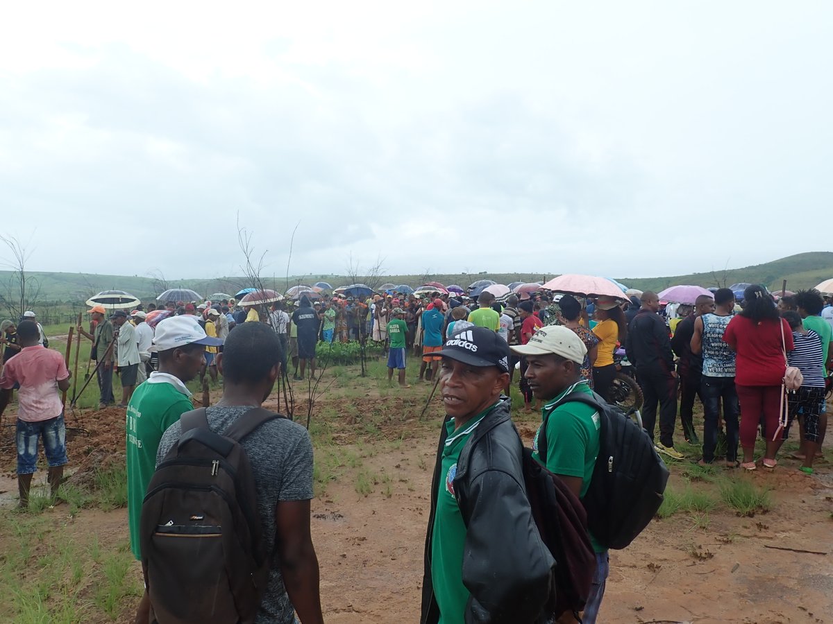 Participation du KMCC au reboisement à #Anjiamaniera district #Port_Berge, Region #Sofia @TeamKMCC