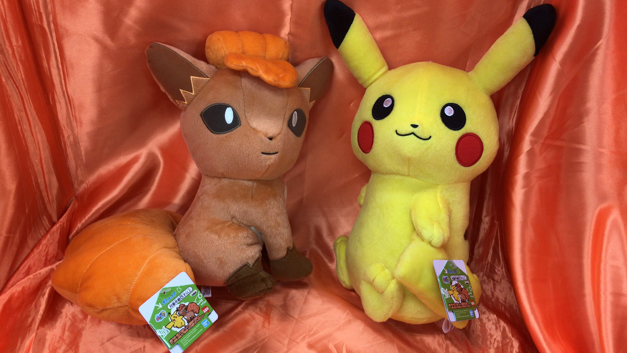 ポケットモンスター しっぽみてみて でっかいぬいぐるみ ピカチュウ ロコン が入荷しました しっぽを見てもらいたがっているシリーズ ワンダーシティ札幌 プラボ札幌西町店 Twitter 01 札幌市のアミューズメント施設 ワンダーシティ札幌