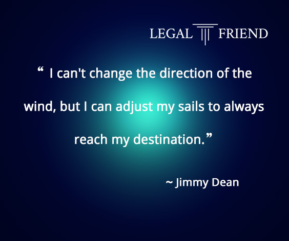 The_LegalFriend's tweet photo. I can't change the direction of the wind ...............but I can adjust my sails to always reach my destination - Jimmy Dean

#LegalFriend #jimmydean #mondaymotivation #motivation #inspirationalquotes #motivationalquotes https://t.co/TGEwgIInQ1