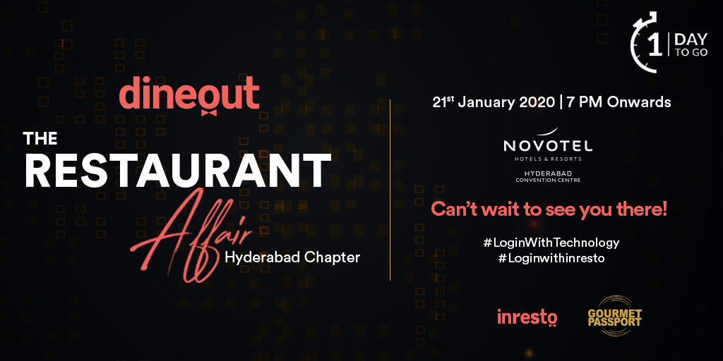 inrestoindia's tweet photo. We are in Hyderabad - The City of Nawabs & can't wait to see you at The Restaurant Affair
@dineout_india @TorqusSystems @gourmetpssprt
#TheRestaurantAffair #Hyderabad #LoginWithTechnology #RestaurantTech https://t.co/MryqmJHmwo