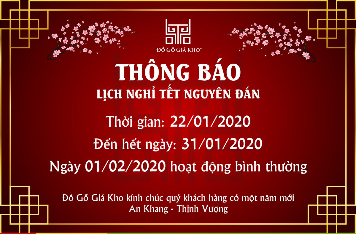 dogogiakho's tweet photo. 😍 LỊCH NGHỈ TẾT NGUYÊN ĐÁN 2020 https://t.co/NNyHouF6wd
