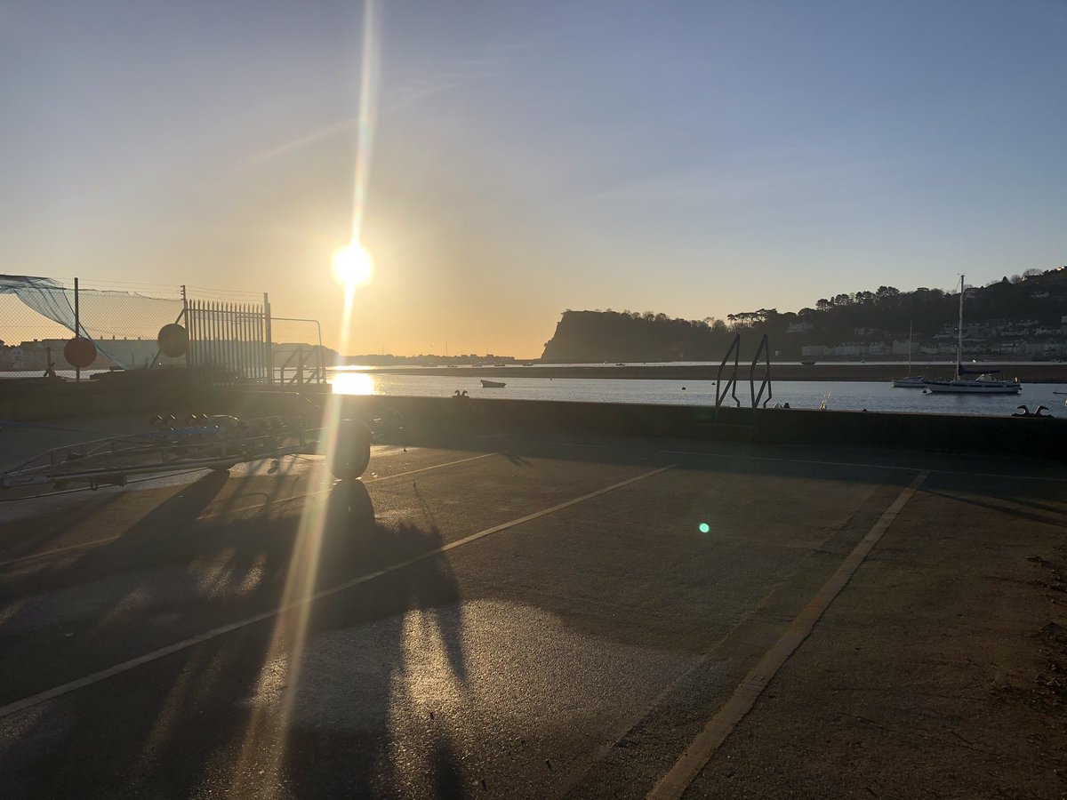 It might have been -2 yesterday morning but it didn’t stop our IRB team training, especially with that to look at.