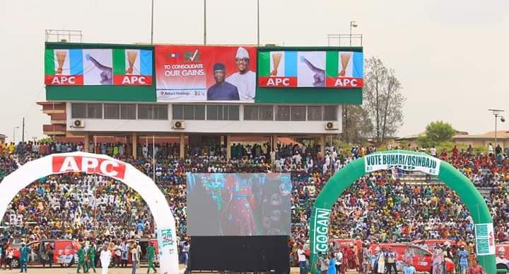 MalaTujjani73's tweet photo. #Lastyear_Memory
SOUTH-WEST
WOMEN AND YOUTH 2019 APC CAMPAIGN RALLY IN IBADAN OYO STATE. JAN 19 2019.
Oyo State Governor, Sen @AAAjimobi led others APC Chieftain supporting the 2019 APC Women and Youth Campaign Rally in Ibadan, Oyo State.
PHOTO;๐ธ @SundayAghaeze JAN 19 2019. https://t.co/XDL6ymrapq