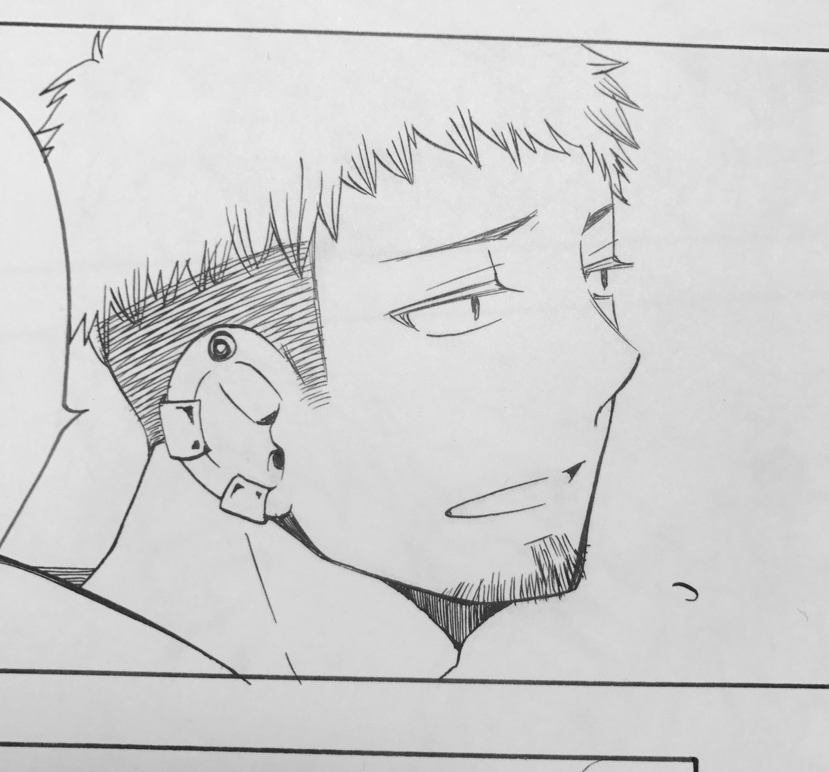 今日はサラ雪の原稿✍️志摩さん家の3兄弟とか勝呂さんとか 