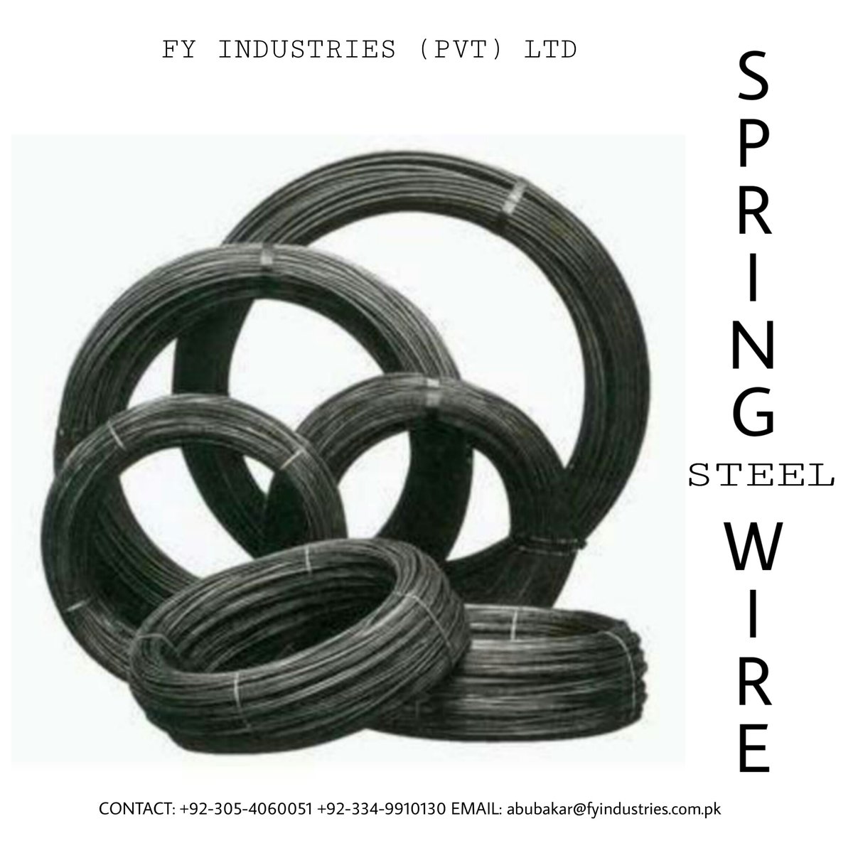 PakChinaSpecia1's tweet image. #FYSPECIALSTEELPVTLTD #SPRINGSTEELWIRE
#GRADE :SUP12
Size: Thickness 1mm-12mm
Stock available in china ware house if you have any requirement regarding this material kindly contact . we assure you that we will provide best quality and quick service

Cell No : 0092-334-9910130