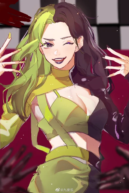 把之前画的也丢上来??美女我对她一见钟情 

#마마무 #MAMAMOO 
#솔라 #SOLAR #頌樂 