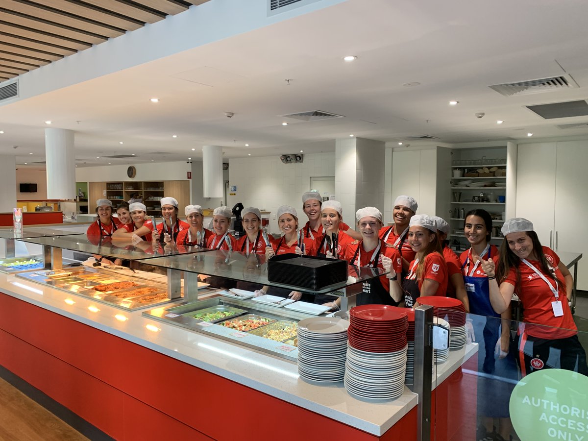 A team that work together and have fun together win together! The <a href="/wswanderersfc/">WS Wanderers FC</a> Women's team came over to cook a Meal From The Heart. Take a leaf out of these champions' books - lock in your team's volunteering date at our Westmead House!

Visit rmhcgws.org.au/covolunteer