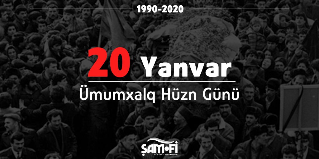 Qanla yazılan şərəfli tarixin bütün qəhrəmanlarını dərin hörmət və sevgi ilə anırıq! #Azerbaijan #20Yanvar1990