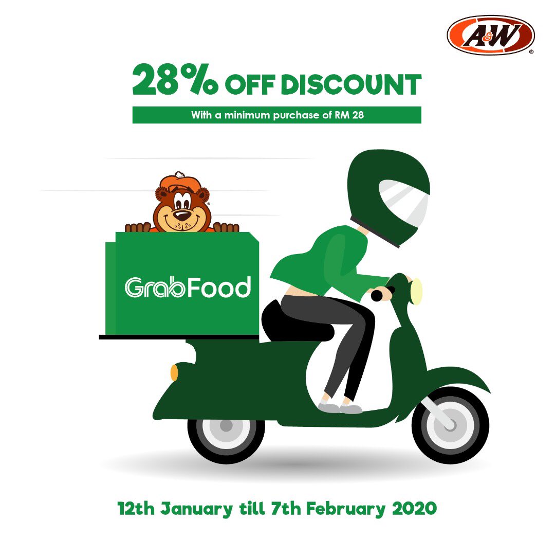 anwmalaysia's tweet photo. Enjoy a whopping amount of 28% off discount with a minimum purchase of RM28! Offer begins from 3rd Janury till 6th February 2020! Don't miss out on these amazing deals! #anwmalaysia #GrabPromo https://t.co/D5M3lUvh5J