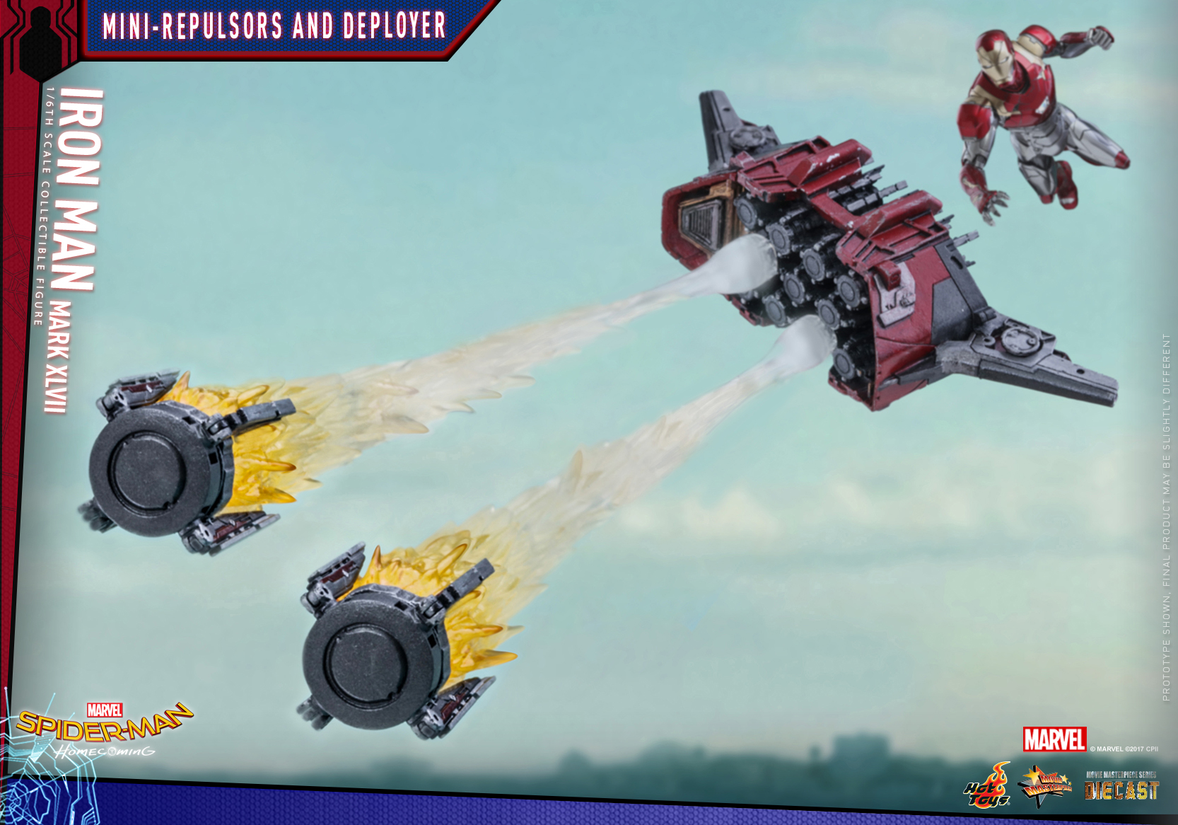 HOTTOYS DIECAST アイアンマン・マーク47 【再生産】 「スパイダーマン
