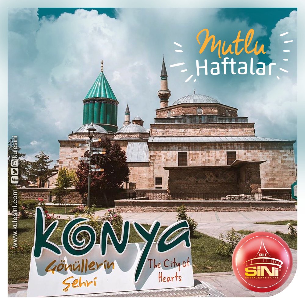 Mutlu haftalar 🤗 ⠀
⠀
#Pazartesi #Kulesini #Konya #mevlana #mutluhaftalar