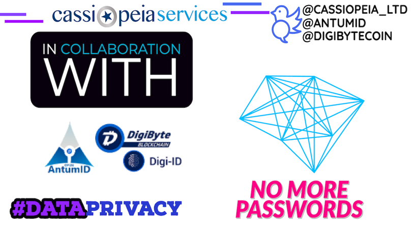 Cassiopeia_ltd's tweet photo. #Cassiopeia Services is pleased to be a part of @ANTUMID team as #PR &amp; #Business Development partner. #DigiID/#AntumID is an #authentication method based on security of #DigiByte #blockchain. Lots of interesting things coming up in 2020, stay tuned &amp; protect your #DataPrivacy. https://t.co/Uh4HCj7GCA