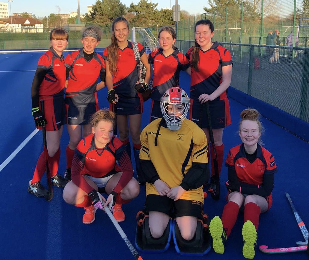 RhonddaLadies's tweet photo. Actually never been prouder to wear the Rhondda Ladies badge than yesterday...
U15 girls travelled to the South Wales Cup Qualifiers with 8 players, played 120 minutes of hockey and not one of them gave up, all played for one another!πππΌ
#redarmy #clubfuture #upandcoming #u15s https://t.co/JWaSrcjUI4