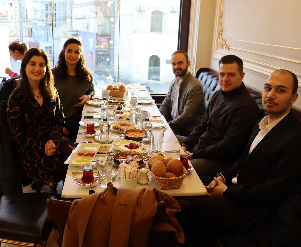 cuforsmes's tweet photo. Slovak proje partnerimiz Business Alliance of Slovakia ile son proje toplantımızı Türk kahvaltısı eşliğinde yaptık. 
#siviltoplumdiyaloğu #siviltoplumsektörü #kobileriçingümrükbirliği #gümrükbirliği #cuforsmes #abprojeleri #euproject https://t.co/JyG00qou5m