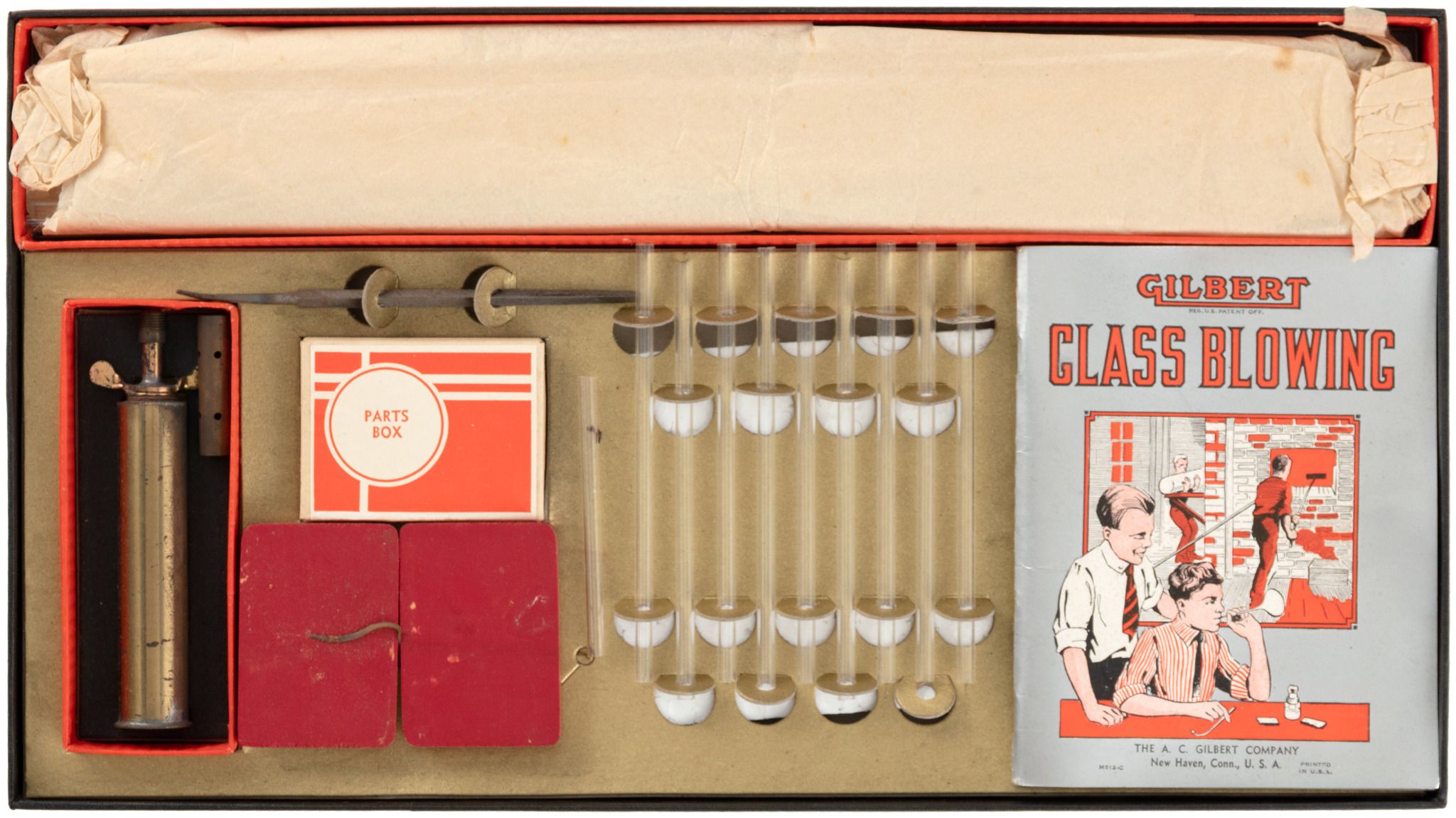 Cory Doctorow @pluralistic@mamot.fr on X: 1920 Gilbert Glass Blowing Kit    / X