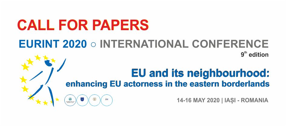 eurintconf's tweet photo. CfP #EURINT2020 EU and its neighbourhood: enhancing EU actorness in the eastern borderlands, 14-16 May 2020, @UAICiasi. Read more https://t.co/BG9hNvGgcD https://t.co/2080fs7WvP
