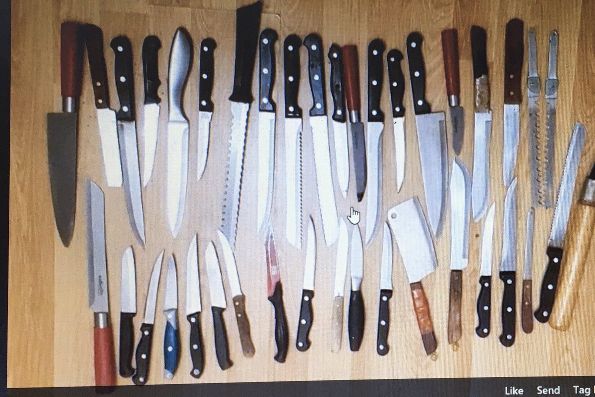 JasonHi77786362's tweet photo. #keepitinthekitchen🔪⛔️ found on the street or handed in, it shows that the majority of knives carried are coming from your homes...parents it’s all our responsibility not the few🙏🏽😎. simple🅰️🅱️C=🔪⛔️ https://t.co/mAulbV81Dl
