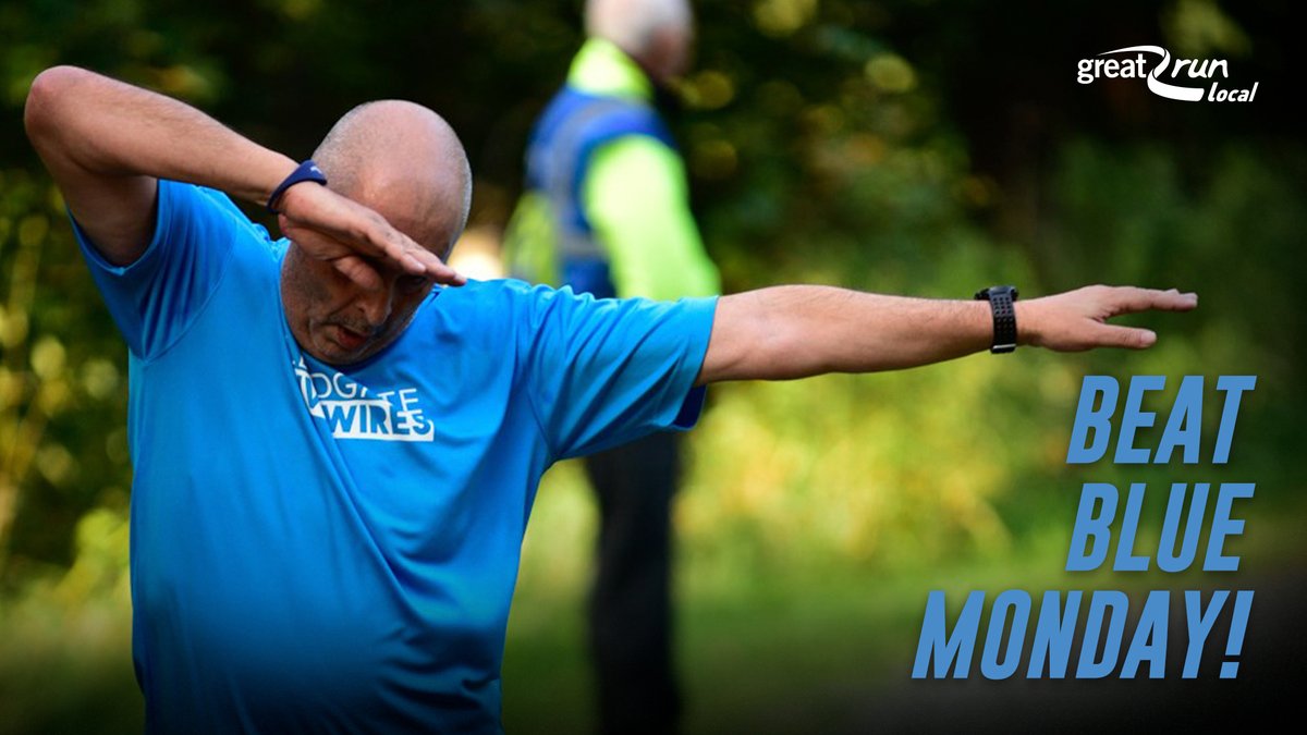 GreatRunLocal's tweet image. On the most depressing day of the year, let’s use the Great Run Local community to support each other on this #BlueMonday 👫 

RT if you&apos;re there to support someone&apos;s goals in 2020💙