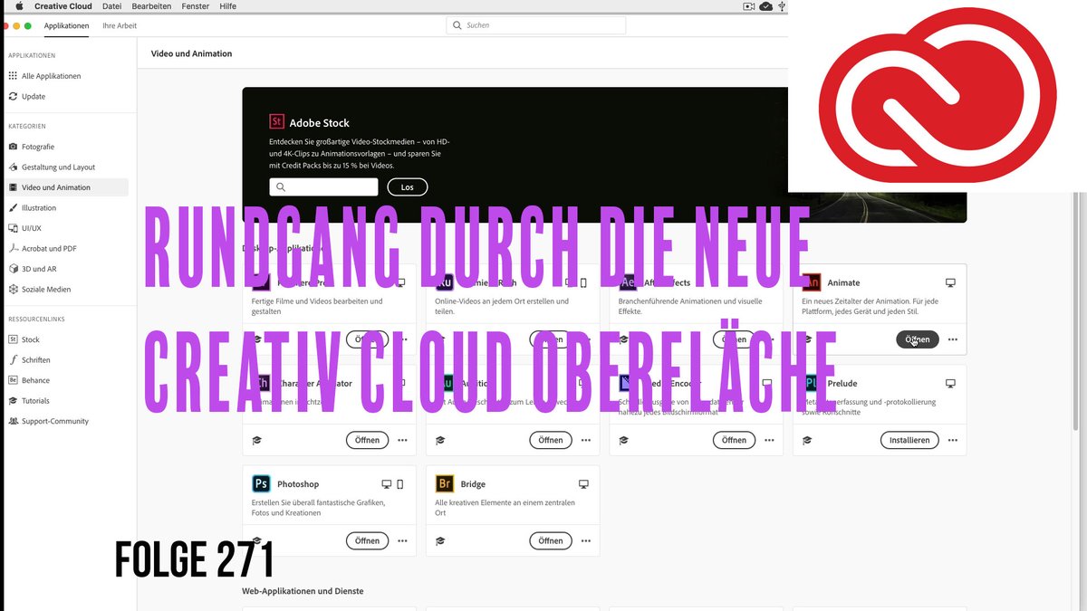 MarkusErnstPhot's tweet photo. Ich zeige Dir welche Neuerungen es in der Creativcloud Oberfläche gibt und wo man was einstellen kann.
Hier findest Du das Video : https://t.co/3djCY3yjED
#creativcloud #adobe #videoschnitt https://t.co/kIMHuymSvU