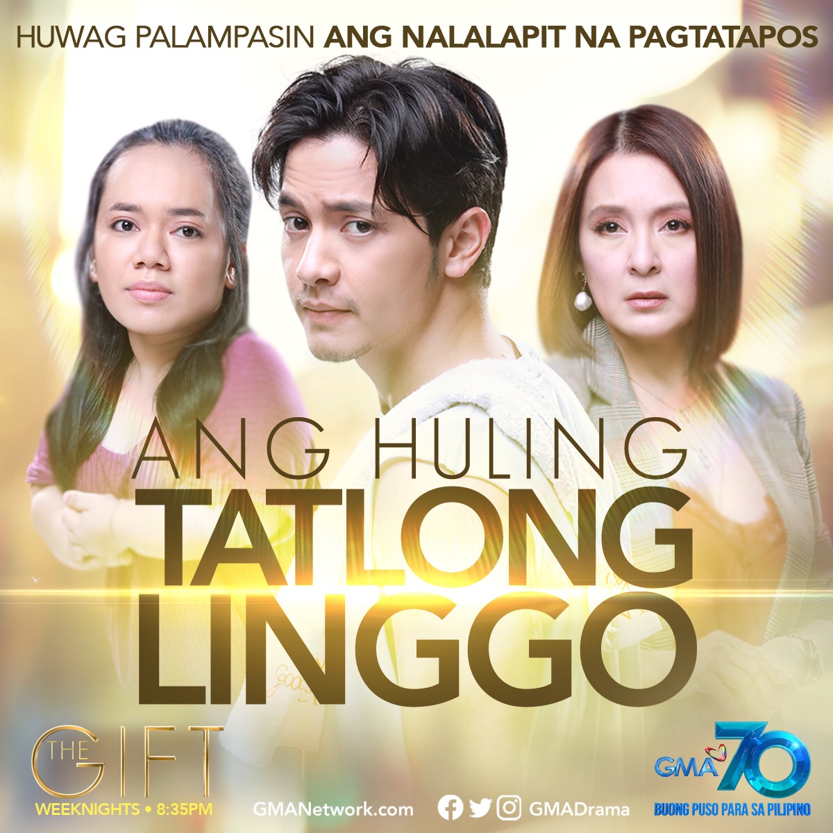 gmanetwork's tweet photo. ‘Wag palalampasin ang huling tatlong linggo ng #GMATheGift! ❤️ https://t.co/0mFfgS9J3K