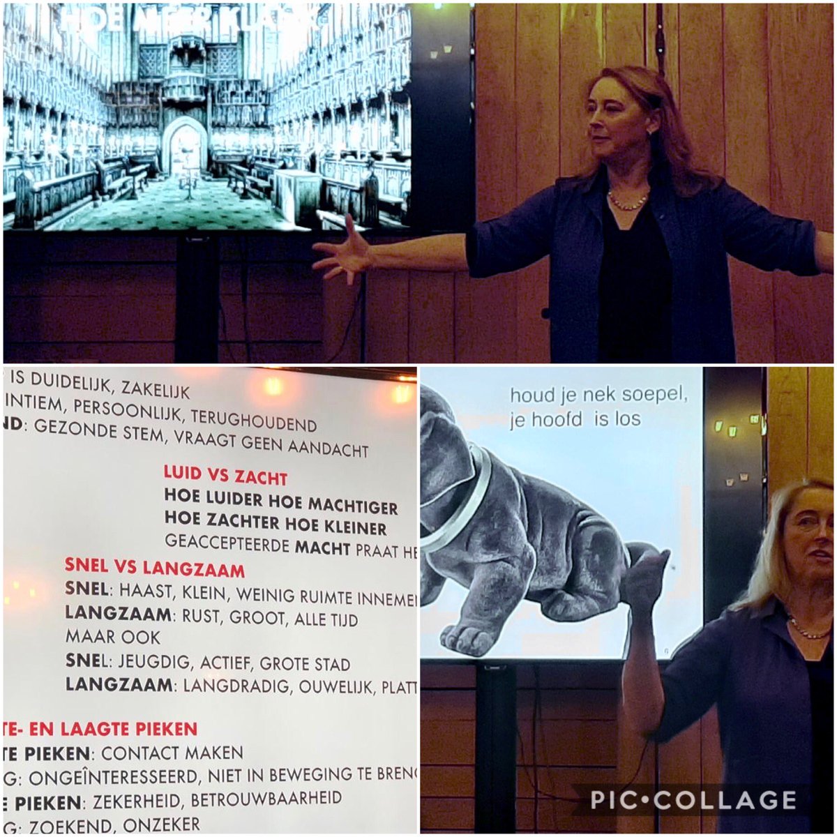 “Geaccepteerde macht praat zacht”. Afgelopen week was de vakgroep <a href="/GoedeDagVzitter/">GoedeDagVoorzitters</a> te gast bij #stemcoach Elisabeth Ebbink. Waardevolle inzichten én de keeltjes van uw #dagvoorzitters zijn weer gesmeerd!