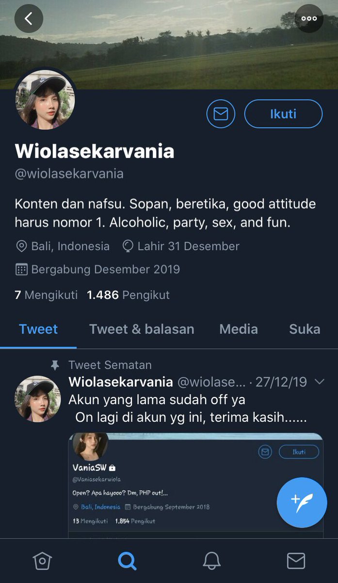 percayalahmagw's tweet image. Hati2 nih sob akun penipu jan mau percaya , udah banyak yg menjadi korban

#Vcsyuk #ciuman #WhatsAppDown #penipu #OpenBobogor #openBobandung #OpenBojogja #openBosemarang #openBosurabaya #openBojakarta