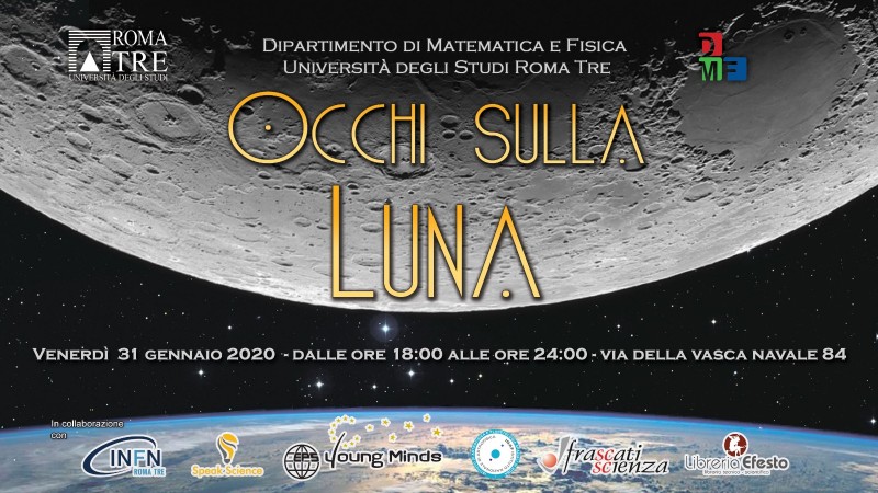 Frascati Scienza (@frascatiscienza) on Twitter photo 🔭Venerdì 31 gennaio tutti a <a href="/UnivRoma3/">Università Roma Tre</a> per Occhi sulla Luna! 🌕🌖🌘🌑
Il Dipartimento di Matematica e Fisica Università Roma Tre propone una serata pubblica dedicata alla #Luna, alla #Fisica e alla #matematica frascatiscienza.it/2020/01/occhi-… 🔭Venerdì 31 gennaio tutti a <a href="/UnivRoma3/">Università Roma Tre</a> per Occhi sulla Luna! 🌕🌖🌘🌑
Il Dipartimento di Matematica e Fisica Università Roma Tre propone una serata pubblica dedicata alla #Luna, alla #Fisica e alla #matematica frascatiscienza.it/2020/01/occhi-…