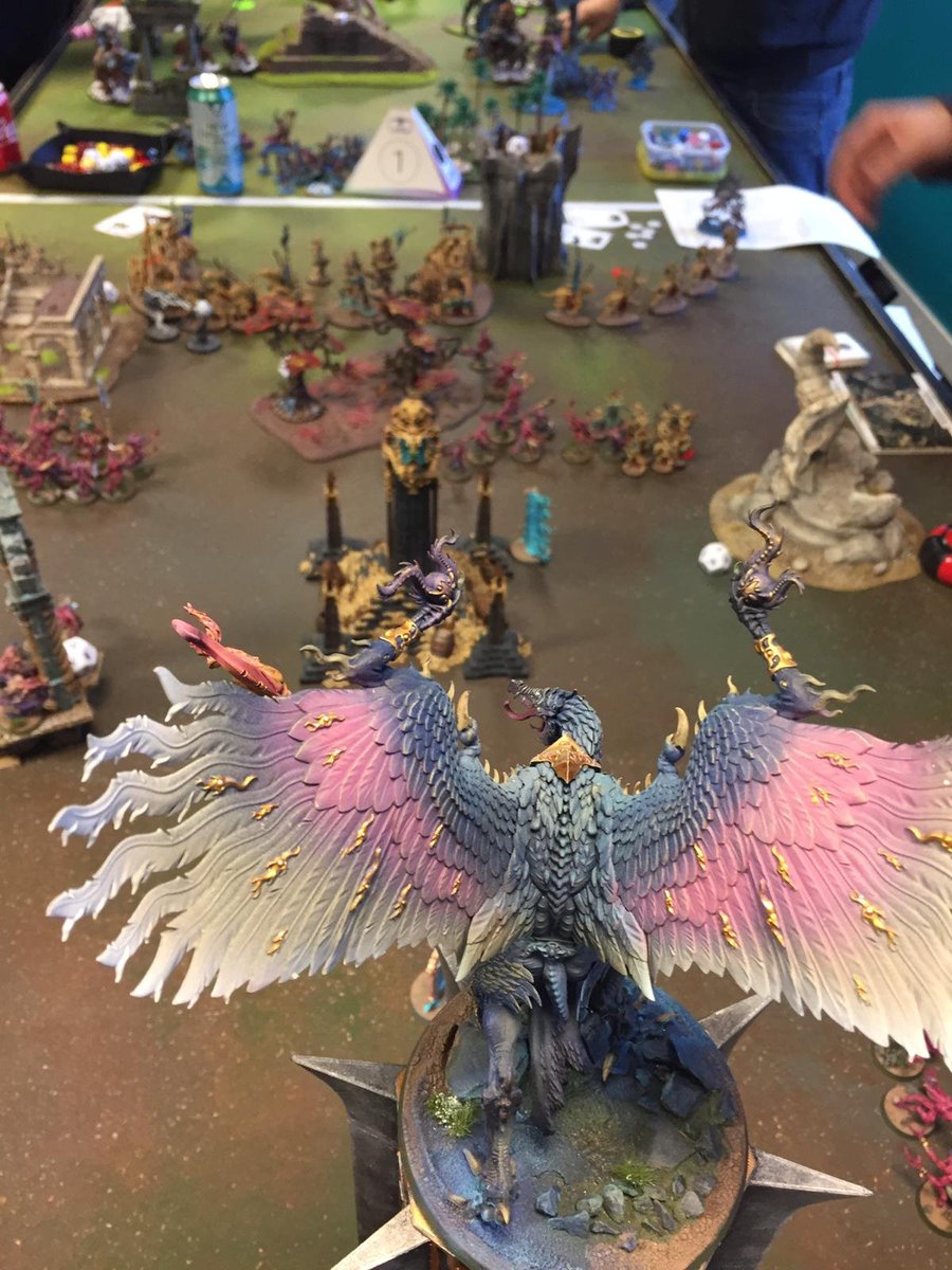 jpganis's tweet photo. Pleased with second place and a super fun weekend at #Tempest2020. Busted out the Hosts Duplicitous, which apparently noone was even afraid of because not a single opponent ever retreated.
Huge love to all my opponents and @_wee_men for organizing! https://t.co/0b8CZEg4jZ