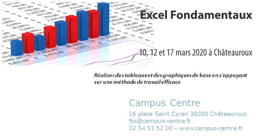 Dabailly's tweet photo. Vous souhaitez vous initier à la création de tableaux, apprendre à créer des formules de calcul simples, recopier vos formules, gérer la mise en forme et l’insertion de graphiques… #TOSA #PCIE #chateaurouxmetropole #Campuscentre
https://t.co/fo4UXhgHMu https://t.co/WFQwAnLRpf