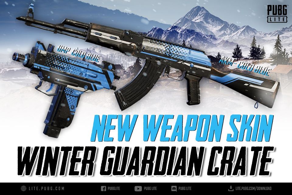 Pubg Pc Lite Say Hi To These Skins Available Now In Winter Guardian Crate