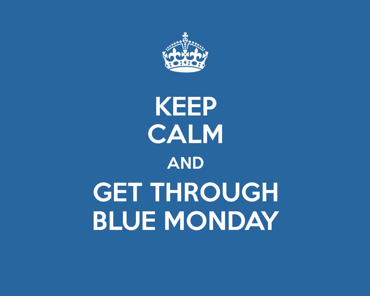 Do you believe the hype around #bluemonday ? The sun is shining, the world keeps turning...and we're another week closer to Spring!