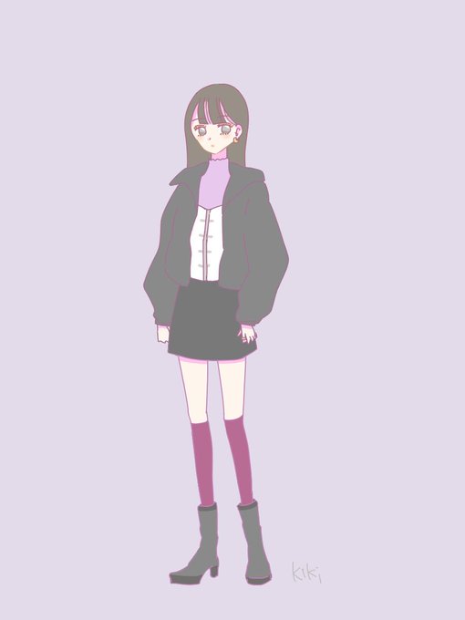 女の子私服のtwitterイラスト検索結果