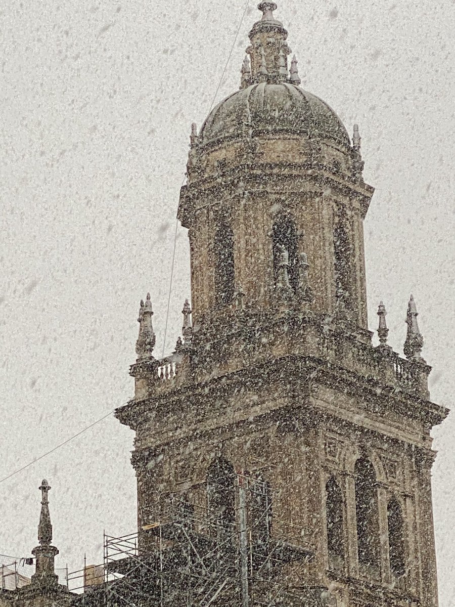 _mcontreras's tweet photo. #Nieva en #Jaén. Magnífica estampa de la nieve con la Catedral al fondo https://t.co/TBjadBj9zL