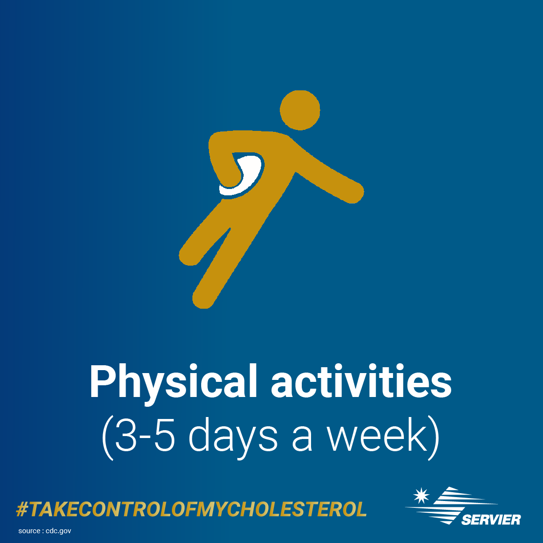 Servier's tweet photo. Do you know the lifestyle recommendations for patients with high #cholesterol? We have the right resolutions for 2020.
#TakeControlofMyCholesterol https://t.co/Es1pIhQcg4