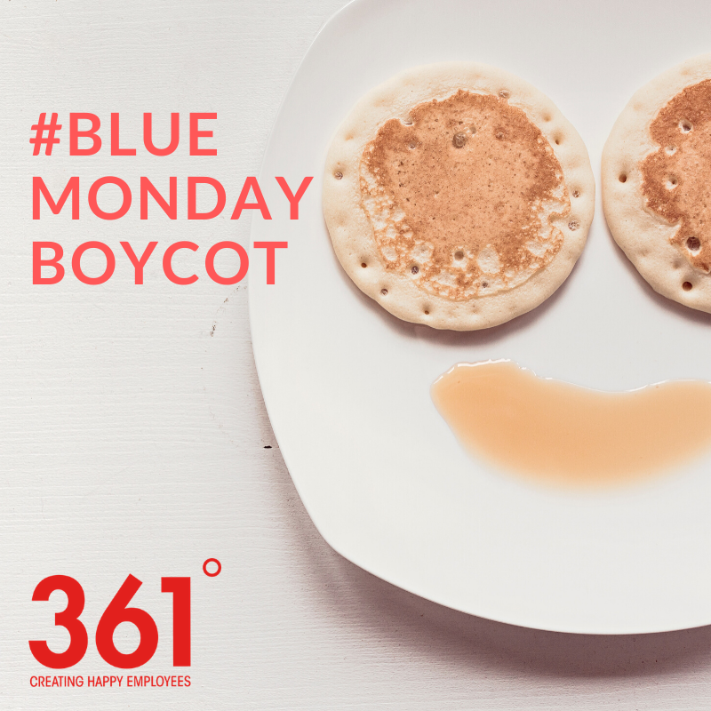 361_works's tweet photo. Wie doet er mee met onze #BlueMondayBoycot? Ga naar buiten, plan een leuke lunch met de collega's of maak vanavond je lievelingsgerecht. Het mentale vermogen om een positieve mindset aan te nemen is een vaardigheid die je kan leren. #positievepsychologie https://t.co/5kgd0wvynk