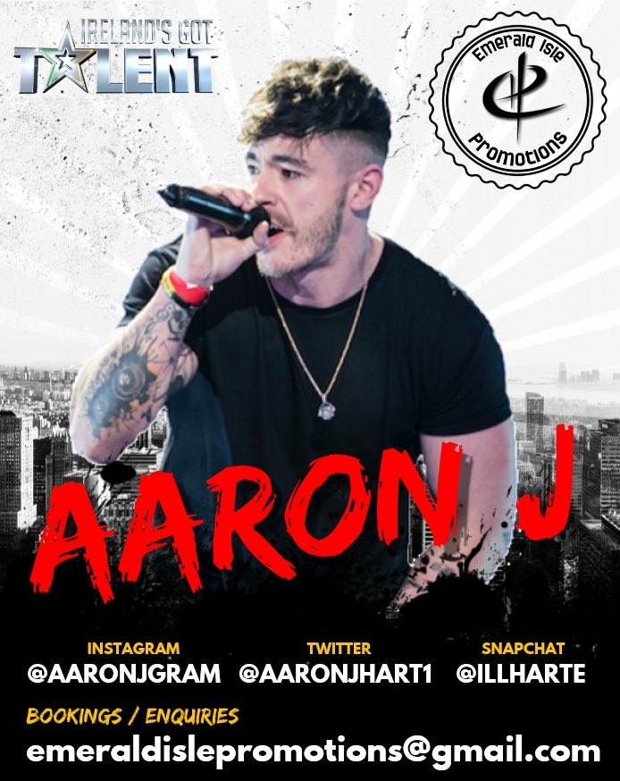 PromotionsIsle's tweet photo. @AaronJHart1 available through EIP Nightclubs / Clubs / Festivals https://t.co/vstegM70Rg