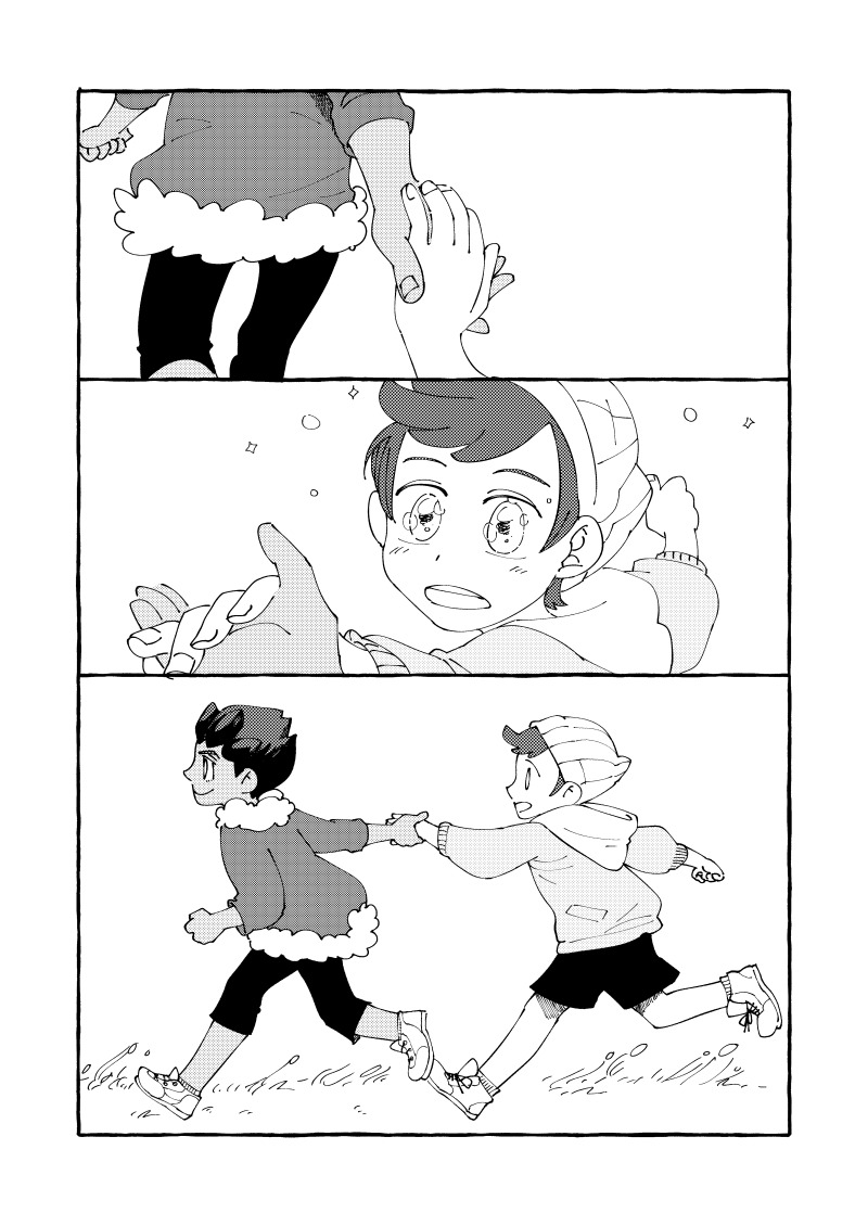 頑張れ駆け出しトレーナー①
(しょんぼりほっぷに心がゴリっとして衝動のまま描いた) 