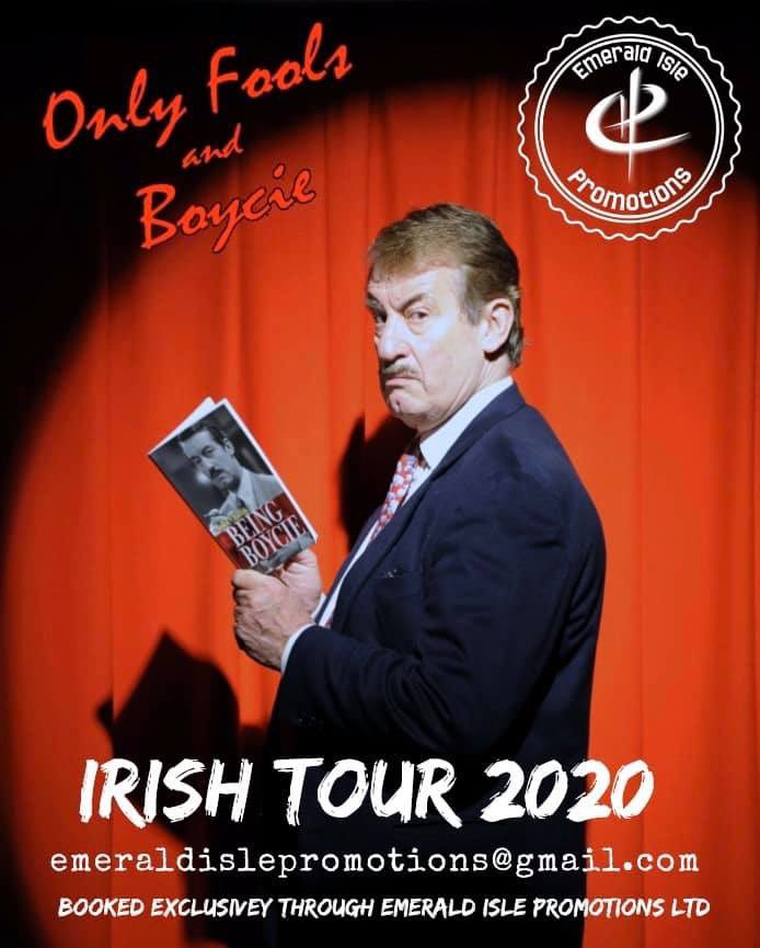 PromotionsIsle's tweet photo. Delighted to be putting together ‘Only Fools and Boycie’.. with @BeingBoycie  in Ireland October 2020.. limited dates available.. get in touch for dates .. https://t.co/MtRQlcDLui