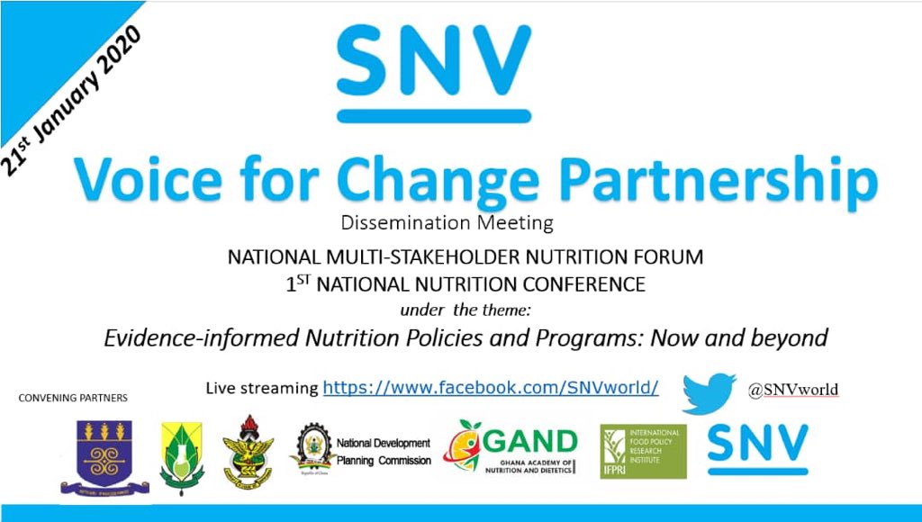 V4CPGHANA's tweet photo. V4CP Ghana joins other partners to share evidence on nutrition policies and programs @HortifreshWA @SNVworld @SNV_WASH https://t.co/MAU6cI1AEJ