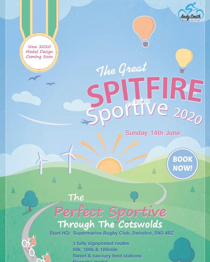 Great news for our spitfire sportive.
A third distance, 54k added. 
*If you enter the 54k &amp; have a cycling mad under 16 son/daughter then they can ride with you for free* 
Entries can be found here;
britishcycling.org.uk/events/details…
More exciting news to come keep checking back.
Pls share