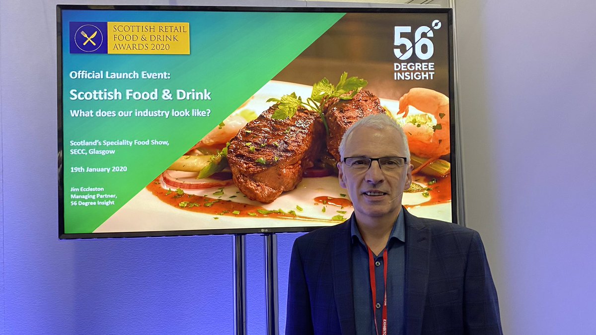 56DegreeInsight's tweet photo. @JAEccleston presenting the latest trends in the Scottish food and drink sector to food producers @SSFoodShow @ScottishRfda #scotfoodshow #ScottishRFDA https://t.co/QGK8ziKtR0