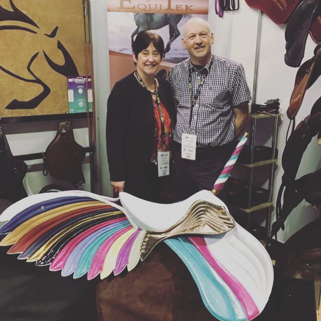 Equitek_Limited's tweet photo. Can’t believe it’s been a year since we revealed the unicorn saddle at BETA International 😱🌈🦄         #unicorn #saddle #unicornsaddle #saddlery #horse  #realleather #handamde #bespoke @BETA_Int https://t.co/dSxeD1rvUc