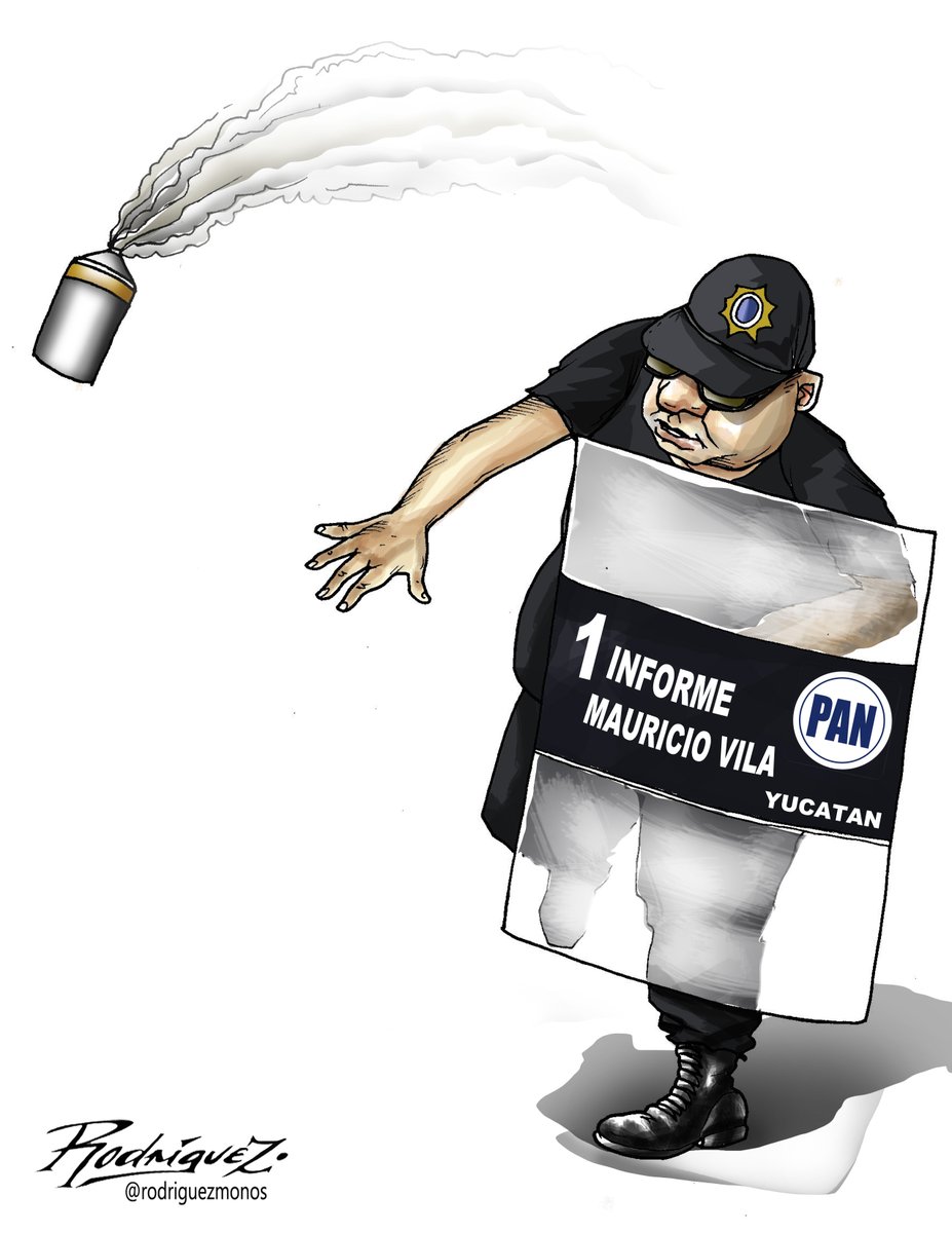 rodriguezmonos's tweet photo. "Bombas Yucatecas"
#MauricioVila #Yucatan #PAN #represión #Informe https://t.co/jsAYmFnxYo