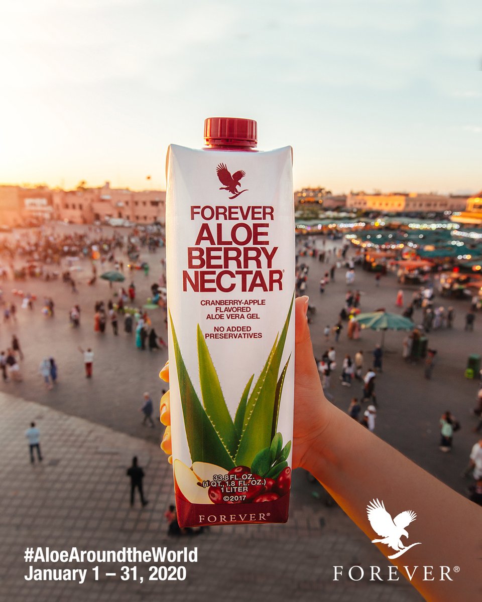 Is Aloe Berry Nectar your favorite aloe drink? If so, take a picture of it  in a unique location near you and share it with us using the hashtag  #AloeAroundtheWorld. You may