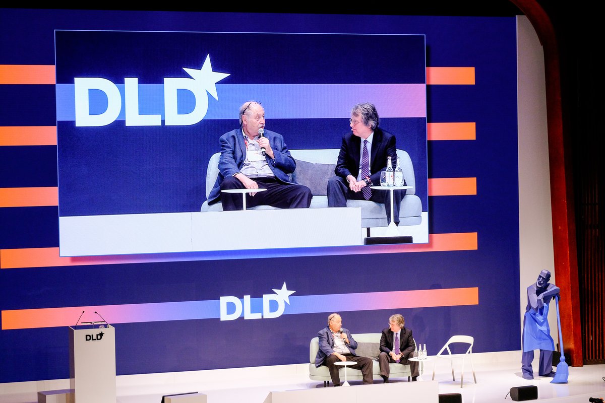 Tech is too important to be left to the people who run the industry today.
In the absence of wisdom, tech can do great harm.
It does not have to be that way. The fututre is not invevitable. We have the ability to direct where innovation goes.
<a href="/Moonalice/">Roger McNamee</a> with Yossi Vardi
#DLD20