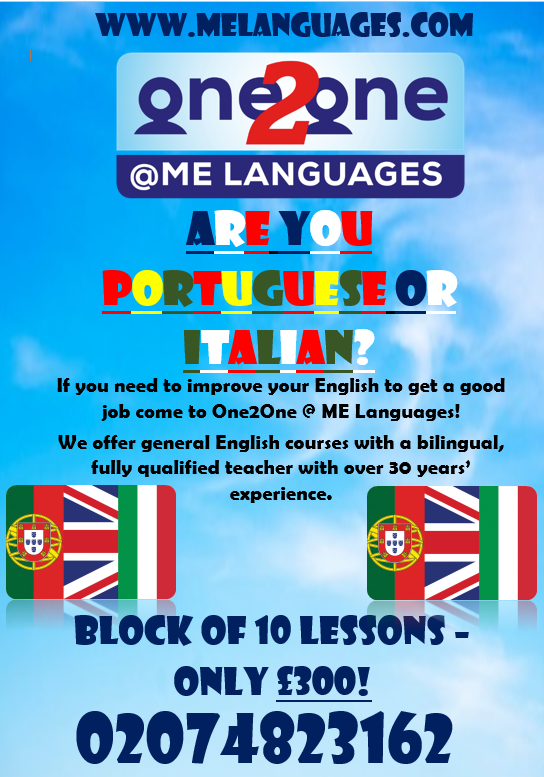 MDCEnglish54's tweet photo. 10 lessons for just £300 !!!

If you have a friend and would like to learn English together we have discounted rates!

Please contact us on 02074823162 or send us an email at one2one@melanguages.com https://t.co/aGzGviN5wn