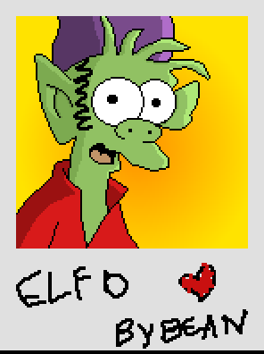 SettonLeticia's tweet photo. Bean took a picture of the Elfo. My elf for @Pixel_Dailies #pixeldailies #Disenchantment #pixelart #pixelartist #elf #aseprite https://t.co/HwCmt9kKKF