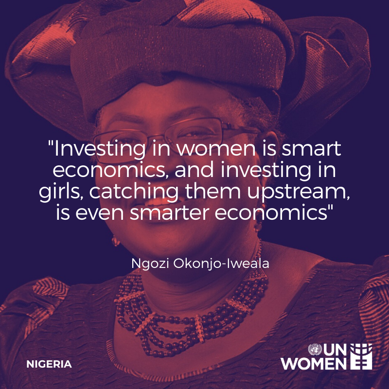 unwomenNG's tweet photo. Invest in women &amp; girls, change the world 🔊🔊🔊

#MotivationMonday #GenerationEquality #Nigeria https://t.co/Tralcaolri